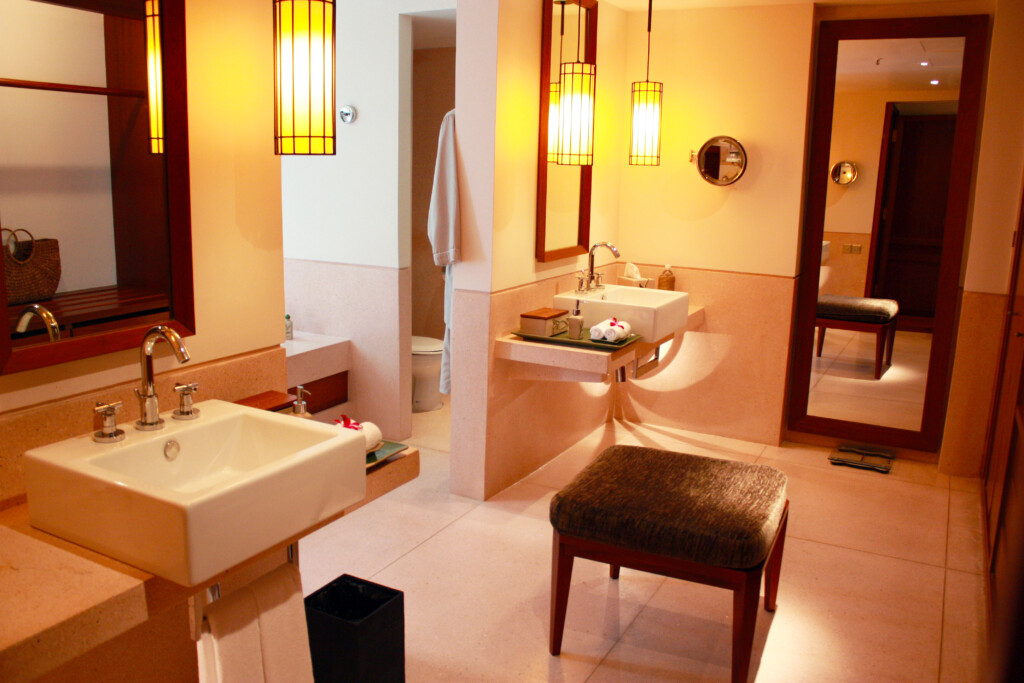 ランカウイのリゾートホテル、ザ・ダタイの客室バスルーム