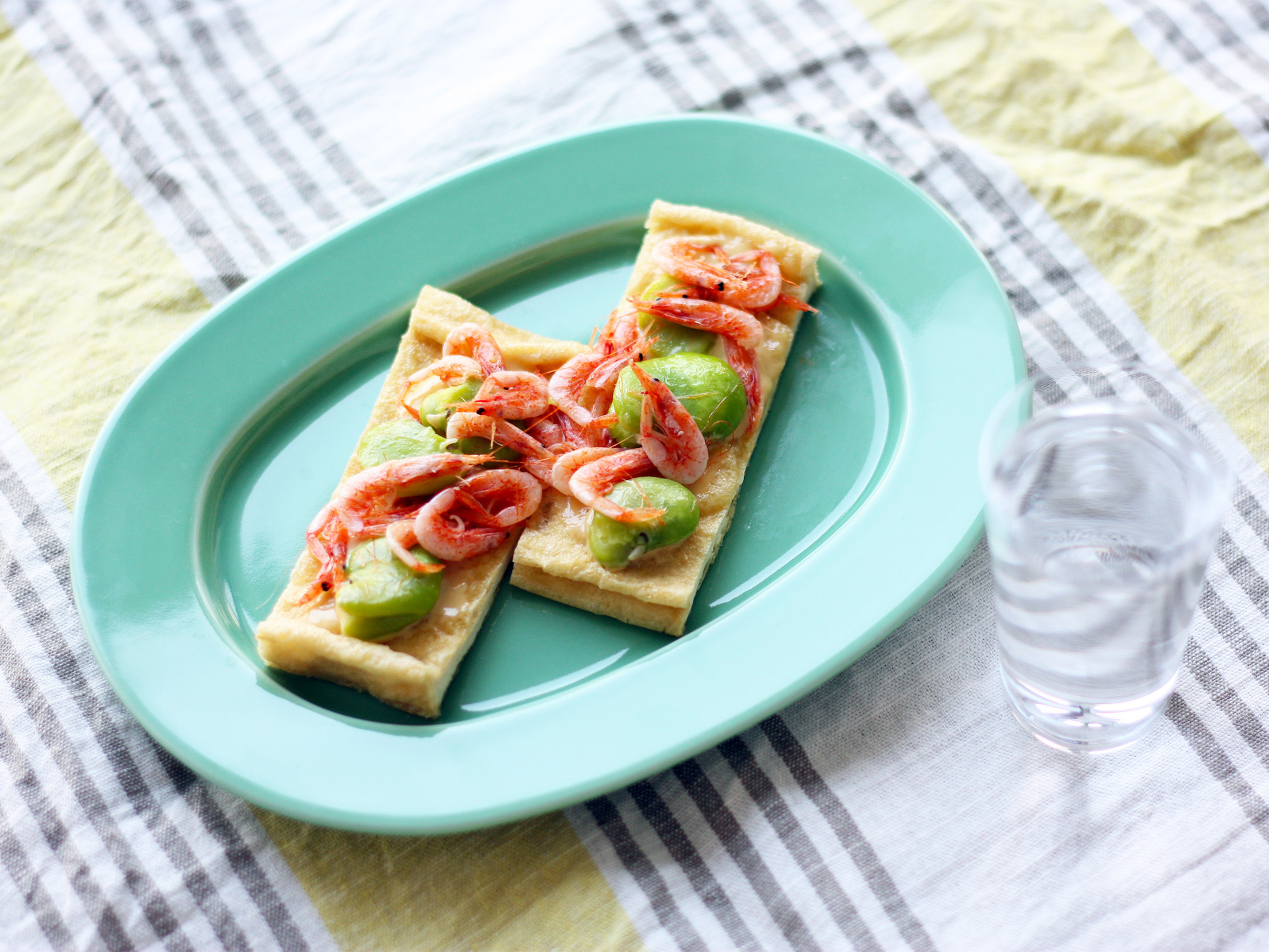 薬膳おつまみレシピ19 そら豆と桜海老の油揚げのせ 春の料理 旅のあと ふたりのレシピ 薬膳おつまみレシピ19 そら豆と桜海老の油揚げのせ 春の料理 旅のあと ふたりのレシピ