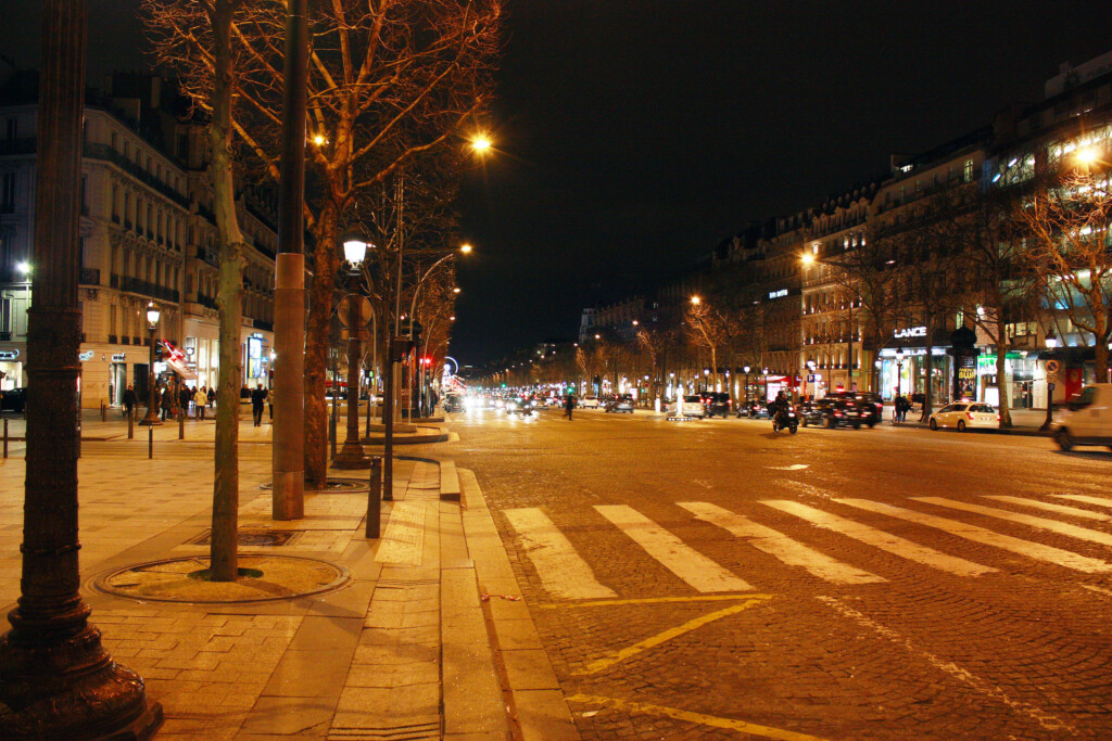 パリの夜の風景