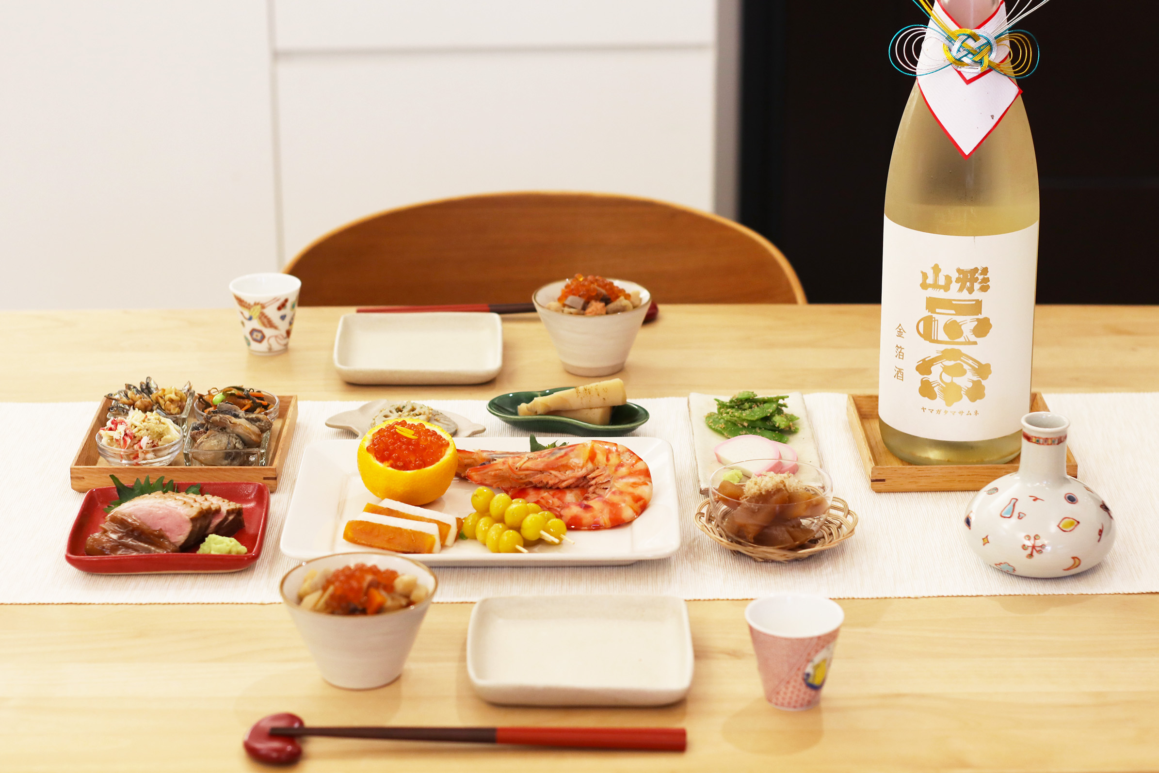海外に住む日本人主婦が手作りしたおせちと食卓の風景