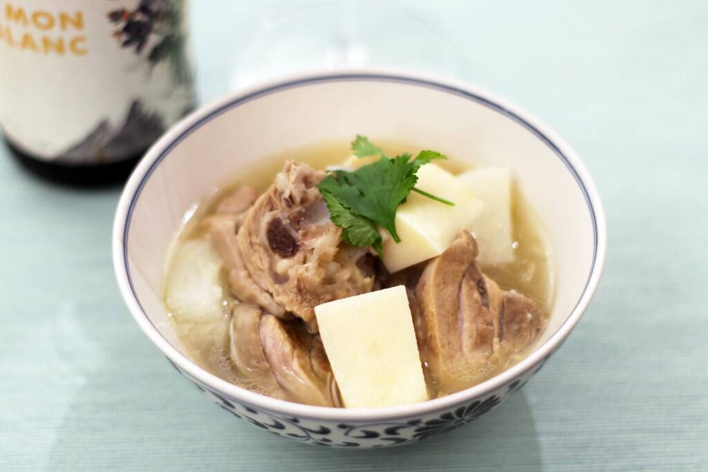 雨水 春の滋味をいただくたけのこと長芋の鶏スープ 二十四節気の料理レシピ 旅のあと ふたりのレシピ