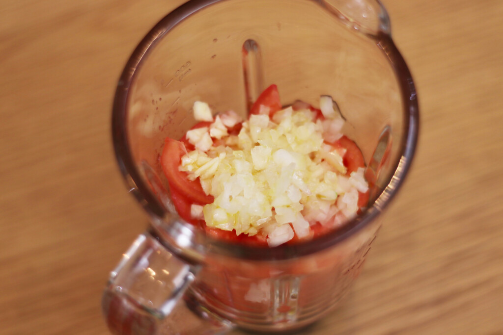 二十四節気の料理レシピ　小暑　トマトの冷製スープ