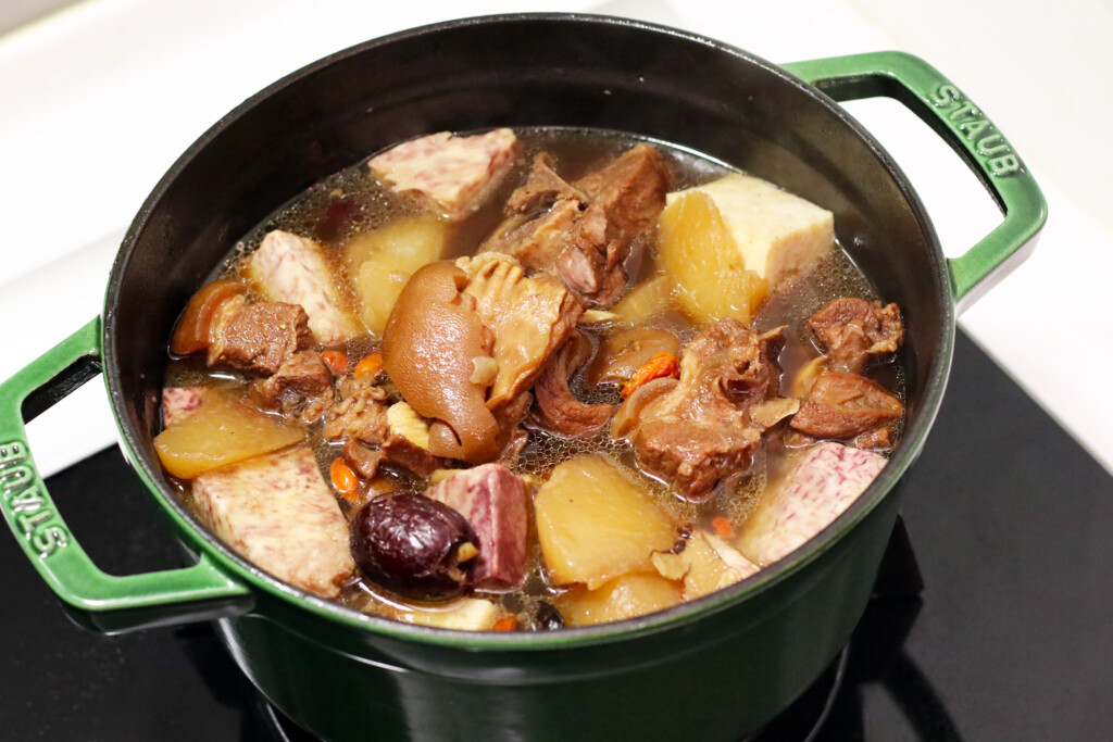 二十四節気の料理レシピ　冬至　羊肉爐（ヤンロウルー）