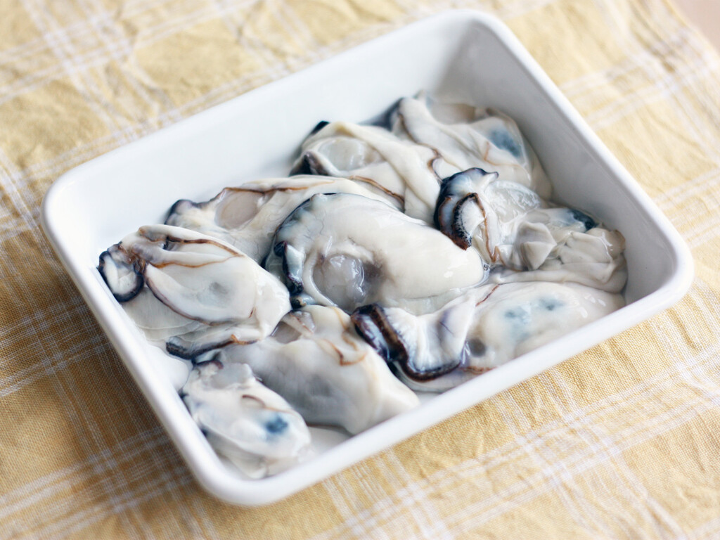 薬膳おつまみレシピ　牡蠣のチヂミ　メイン食材